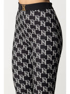 ELISABETTA FRANCHI Γυναικείο Παντελόνι PAS1441E2 685 Μαύρο - Ελαστικό