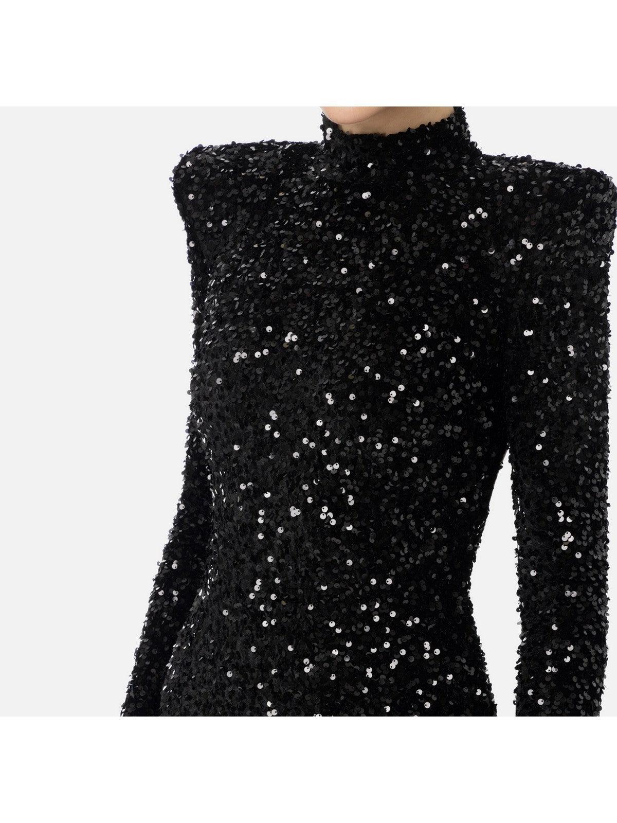 ELISABETTA FRANCHI Vestido de mujer AB55842E2 110 Negro - Estilo