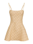 ELISABETTA FRANCHI Vestido de mujer AB64142E2 CE1 Beige - Estilo