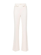 ELISABETTA FRANCHI Γυναικείο Παντελόνι PA02941E2 193 Ιβουάρ - Ελαστικό