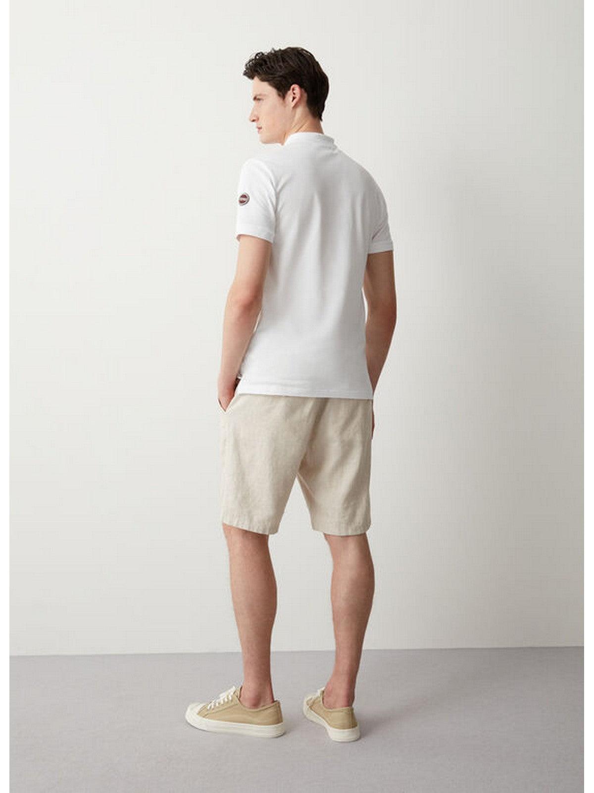 Ανδρικό T-Shirt και Πόλο COLMAR 7646 4SH 01 Λευκό - Στυλιζαρισμένο