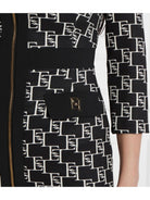 ELISABETTA FRANCHI Vestido de mujer AB53341E2 685 Negro - Estilo