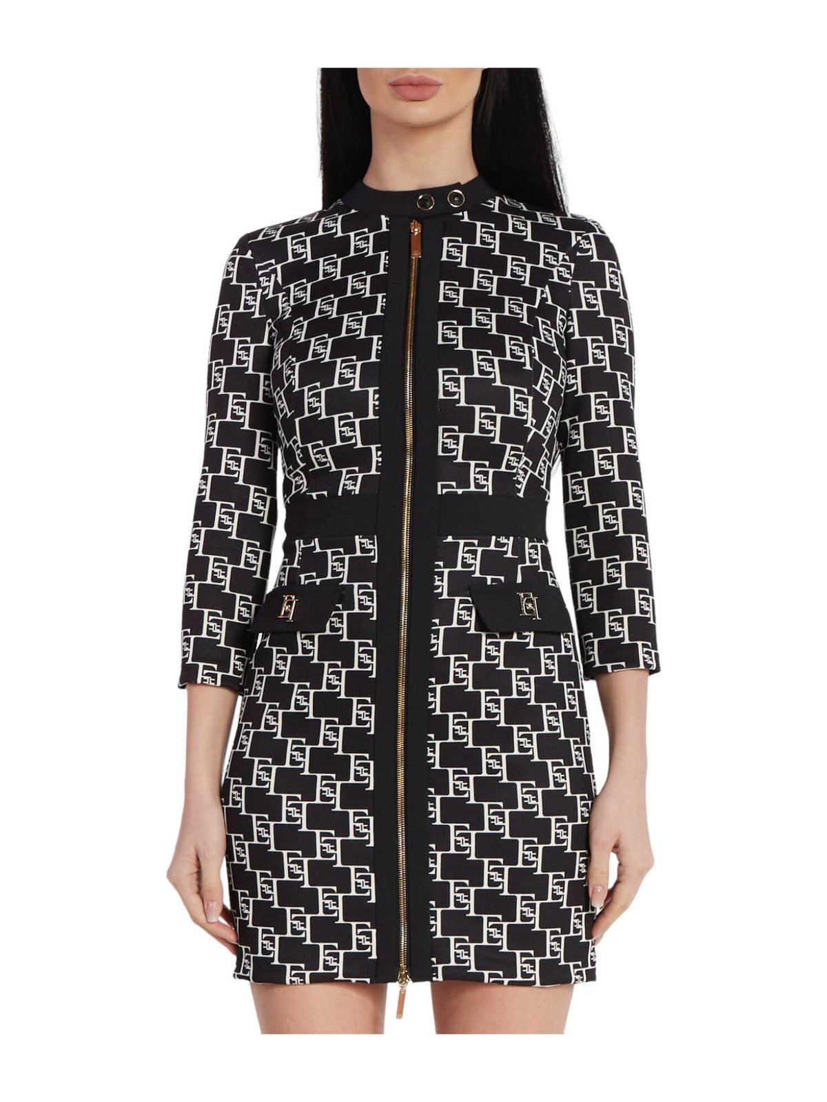 ELISABETTA FRANCHI Vestido de mujer AB53341E2 685 Negro - Estilo