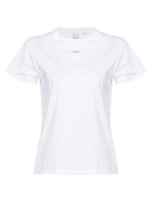PINKO T-Shirt e Polo Donna 100373-A1N8 Z04 Bianco - Stilato