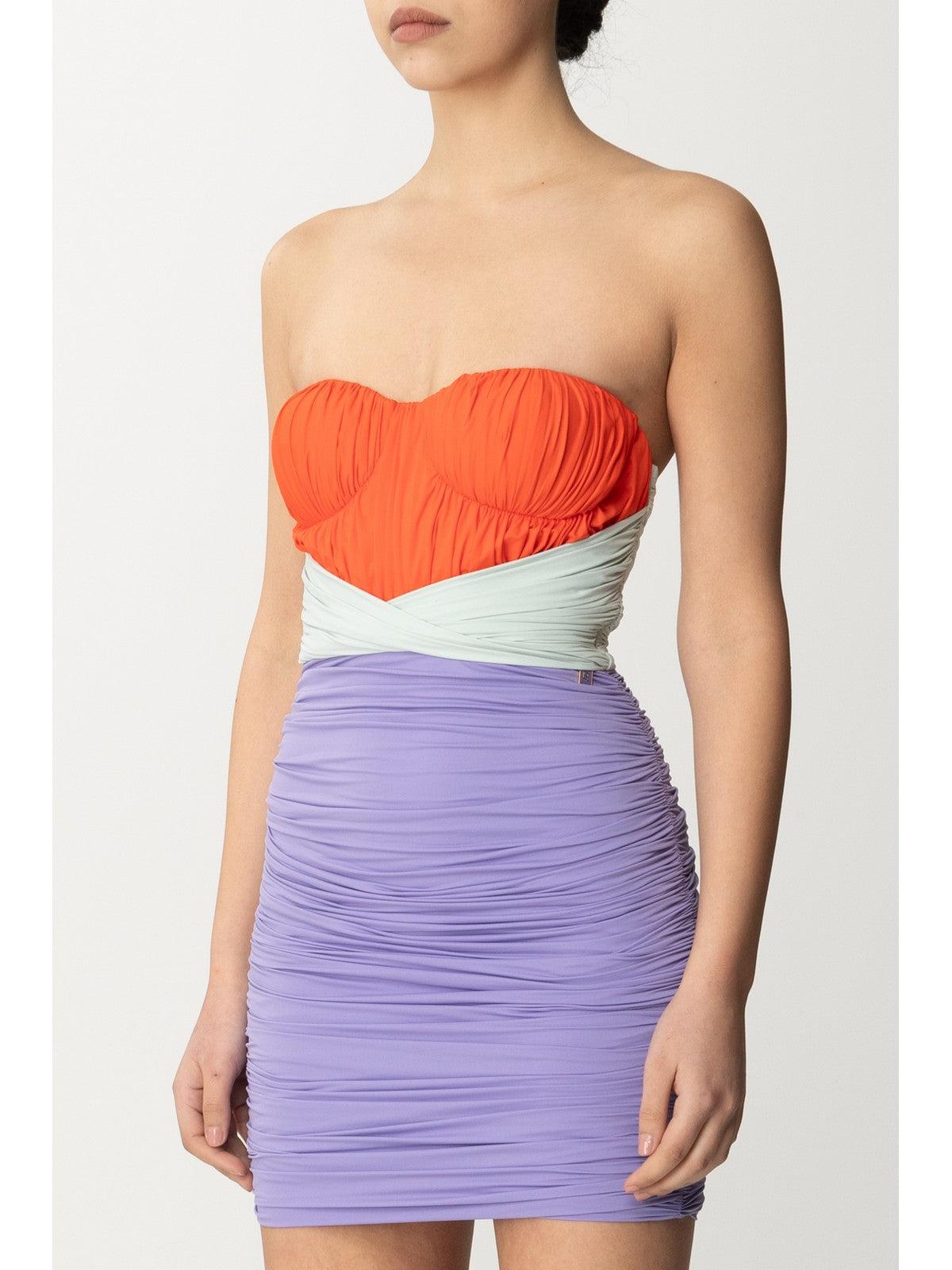 ELISABETTA FRANCHI Γυναικείο Φόρεμα AB52442E2 CF7 Κόκκινο - Στυλιζαρισμένο