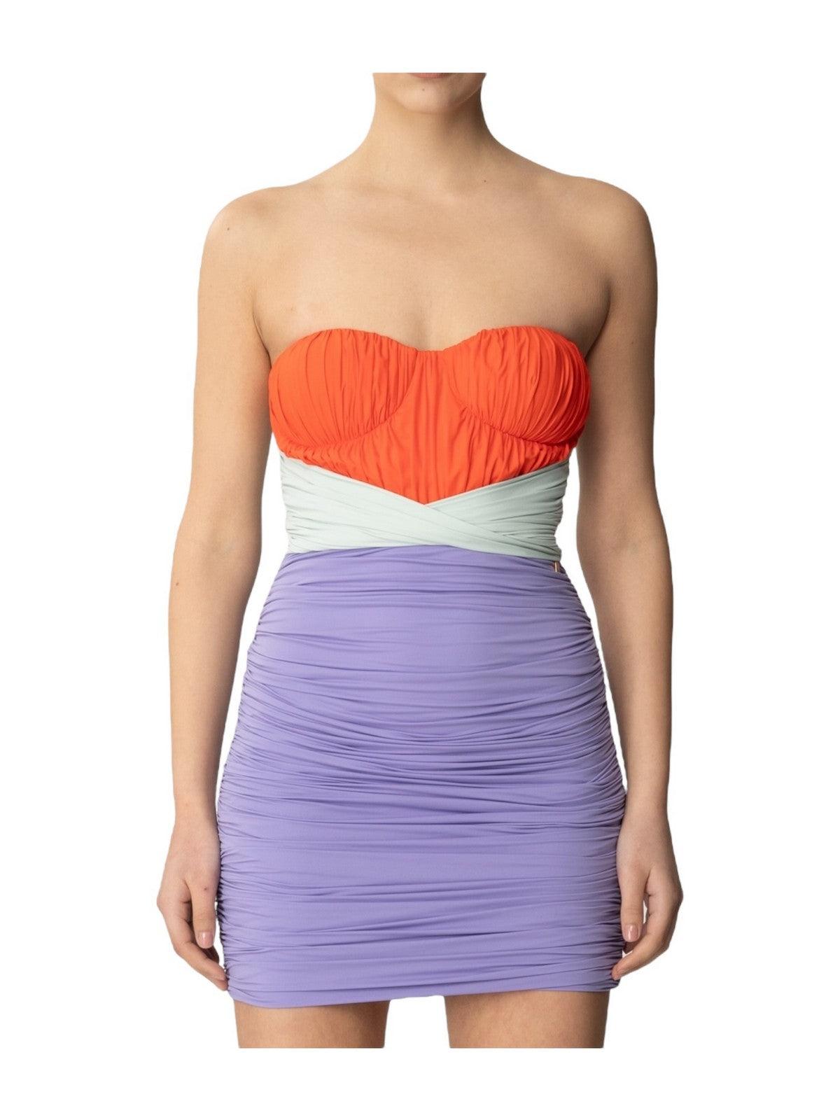 ELISABETTA FRANCHI Γυναικείο Φόρεμα AB52442E2 CF7 Κόκκινο - Στυλιζαρισμένο