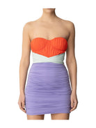 ELISABETTA FRANCHI Vestido de mujer AB52442E2 CF7 Rojo - Estilo