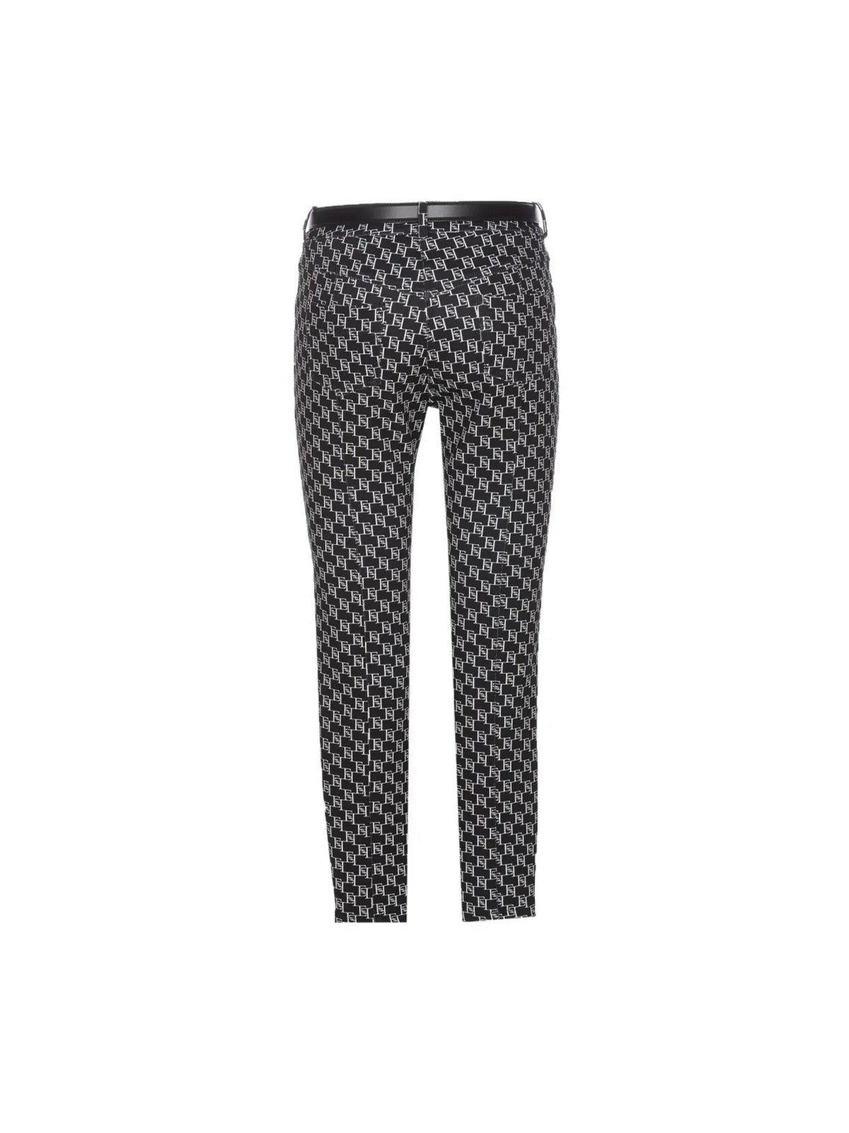 Pantalón de mujer ELISABETTA FRANCHI PA02041E2 685 Negro - Elástico