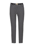 Pantalón de mujer ELISABETTA FRANCHI PA02041E2 685 Negro - Elástico