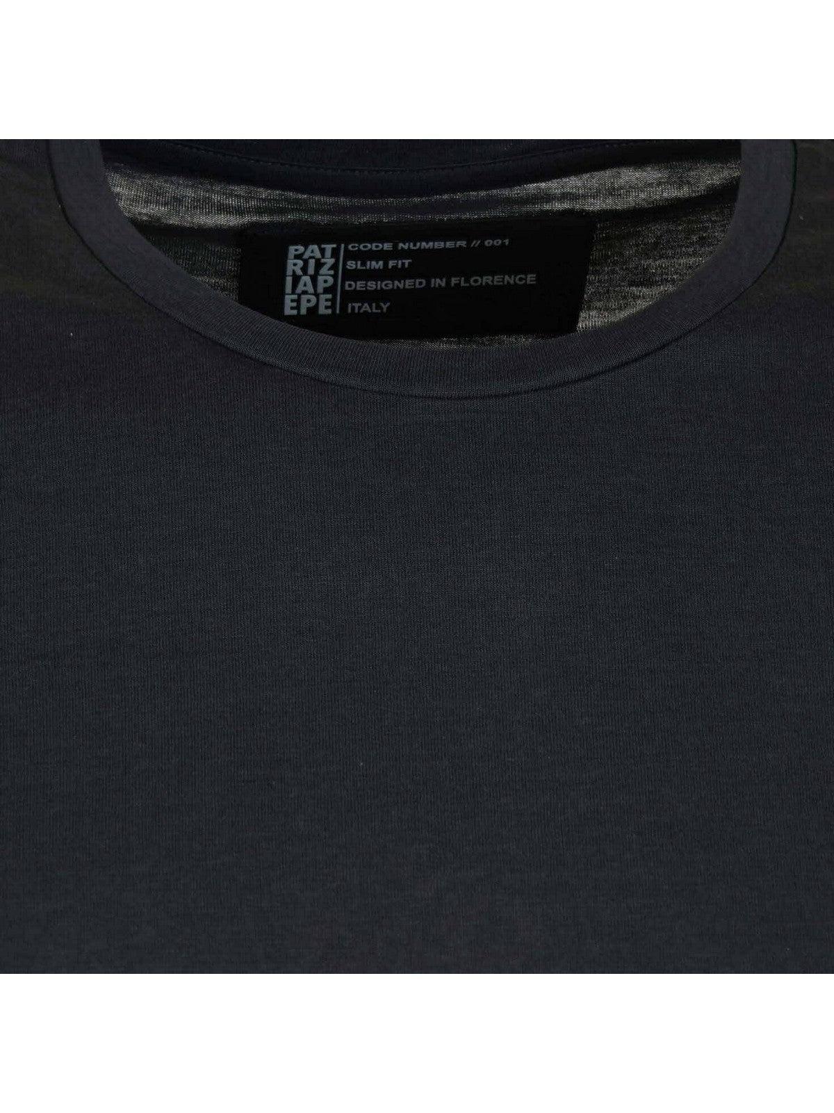 PATRIZIA PEPE Ανδρικό T-Shirt και Πόλο 5M1343 JT23 C166 Μπλε - Στυλιζαρισμένο
