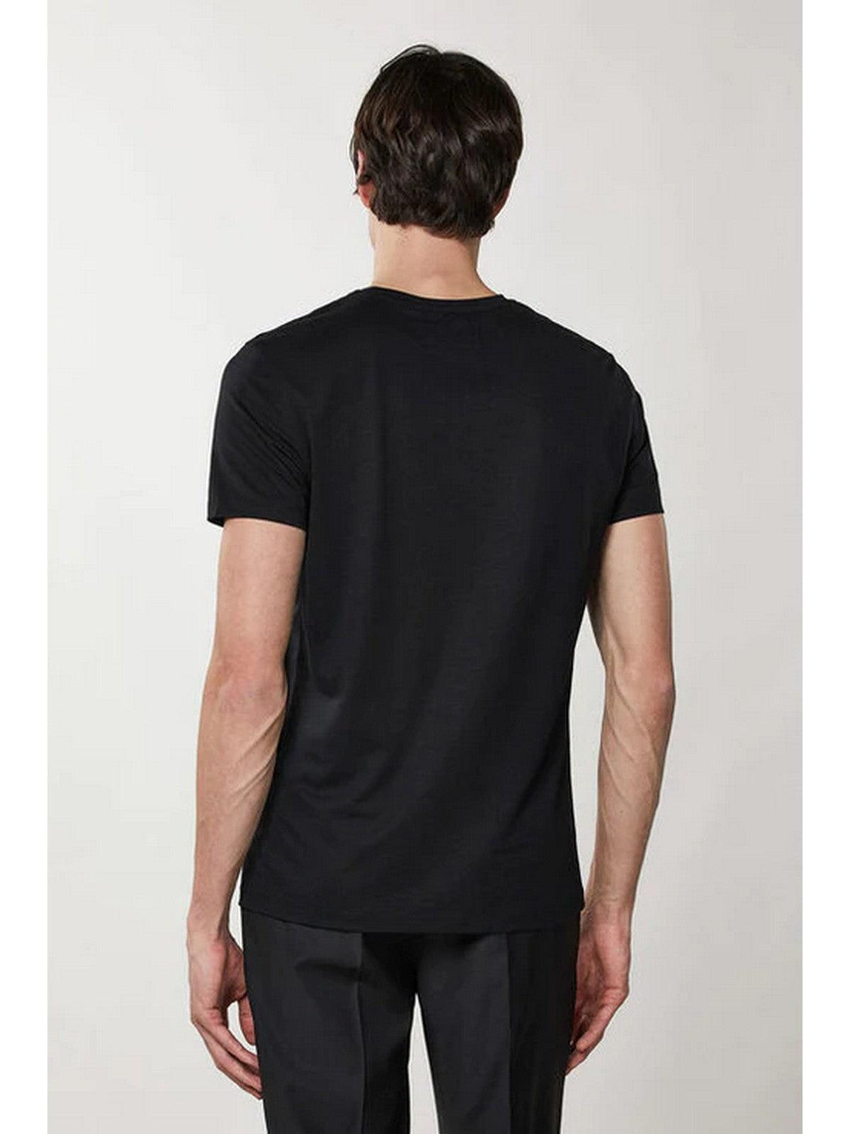 PATRIZIA PEPE Ανδρικό T-Shirt και Πόλο 5M1343 JT23 K102 Μαύρο - Στυλιζαρισμένο