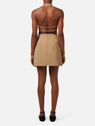 ELISABETTA FRANCHI Γυναικείο Φόρεμα AB56442E2 390 Καφέ - Στυλιζαρισμένο