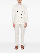 Pantalón de hombre ELEVENTY I70PANE02 TET0G002 01N Blanco - Recto