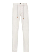 Pantalón de hombre ELEVENTY I70PANE02 TET0G002 01N Blanco - Recto