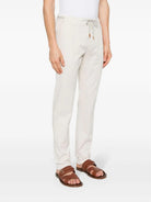 Pantalón de hombre ELEVENTY I70PANE02 TET0G002 01N Blanco - Recto