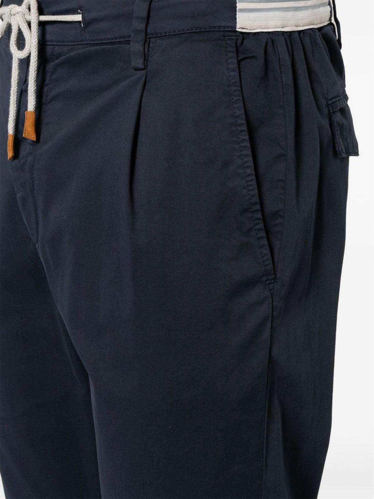 Pantalones de hombre ELEVENTY I70PANE02 TET0G002 11N Azul - Rectos