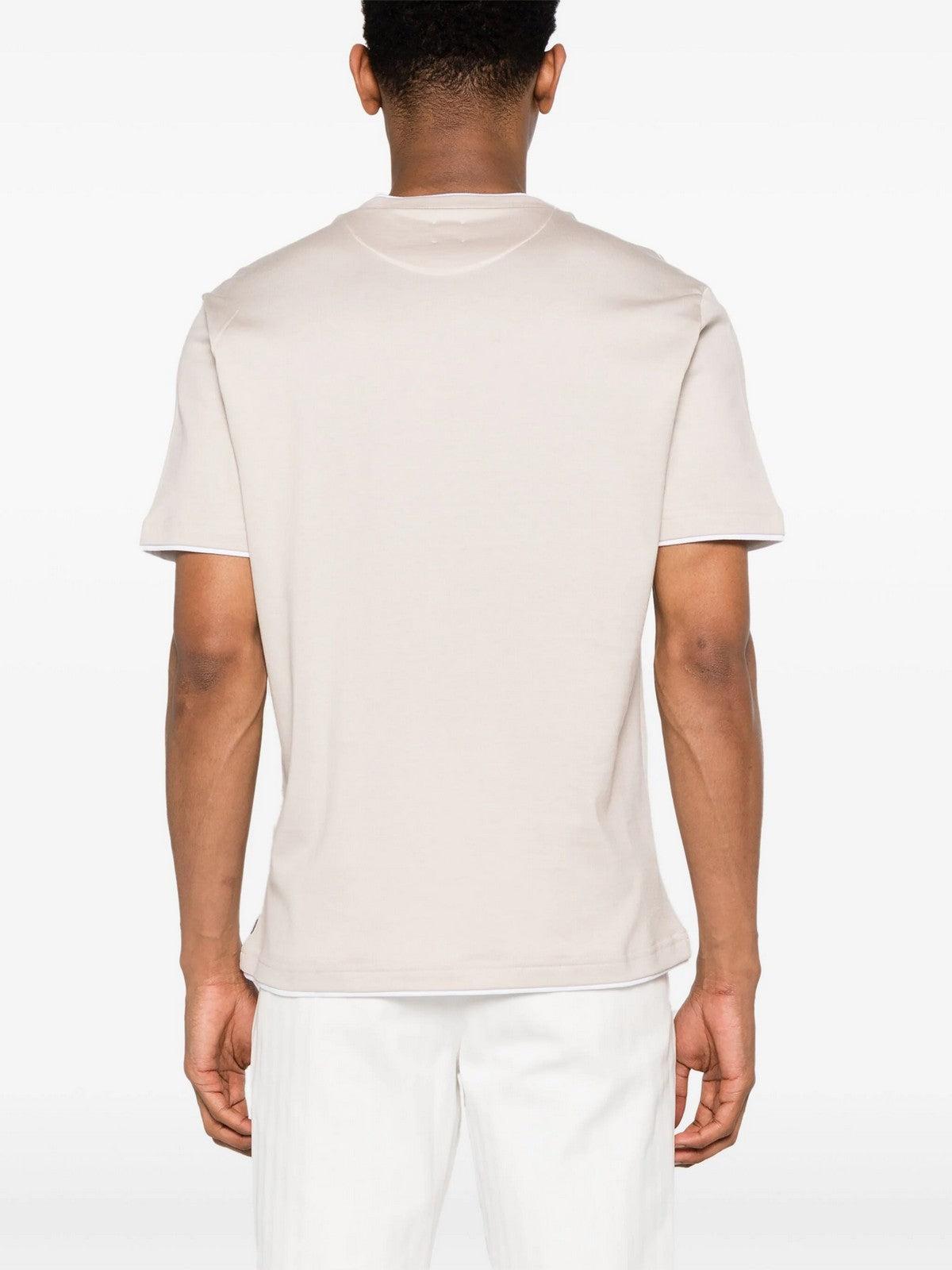 Camiseta y polo ELEVENTY para hombre I75TSHI02 TES0I201 02-01 Beige - Estilo