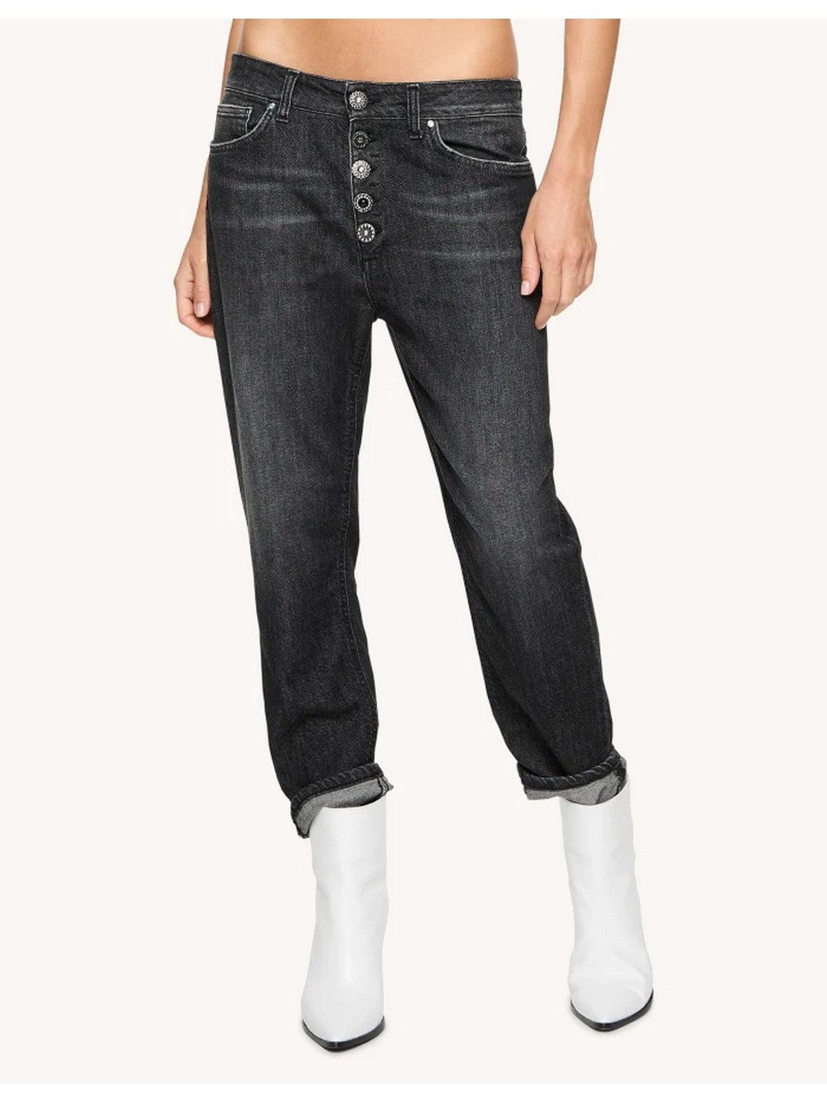 Vaqueros DONDUP Koons Jewel para mujer DP268B DF0276D HA7 999 Negro - Elástico