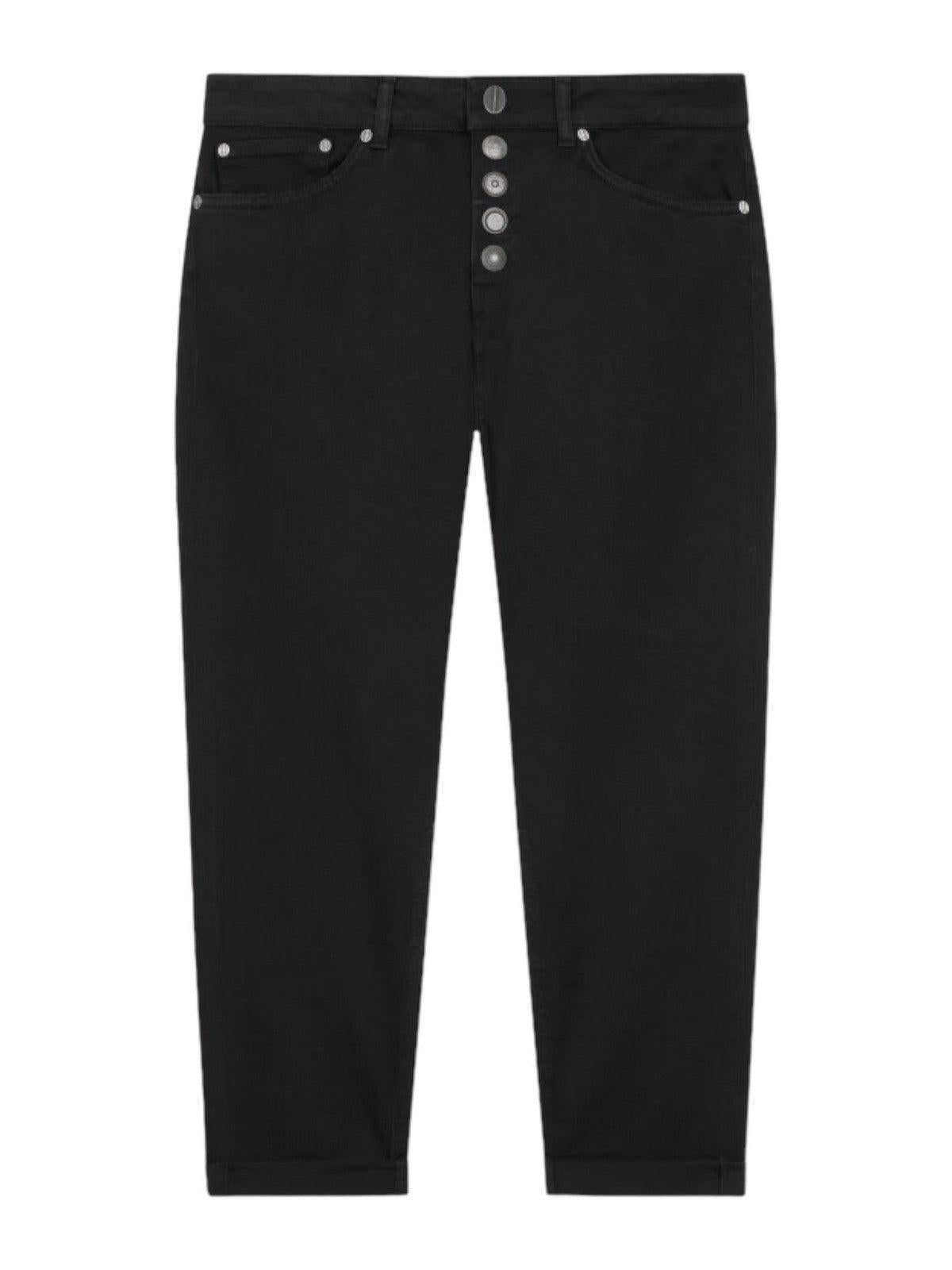 Pantalones DONDUP Koons Jewel para mujer DP268B BS0030D PTD 999 Negro - Estilo