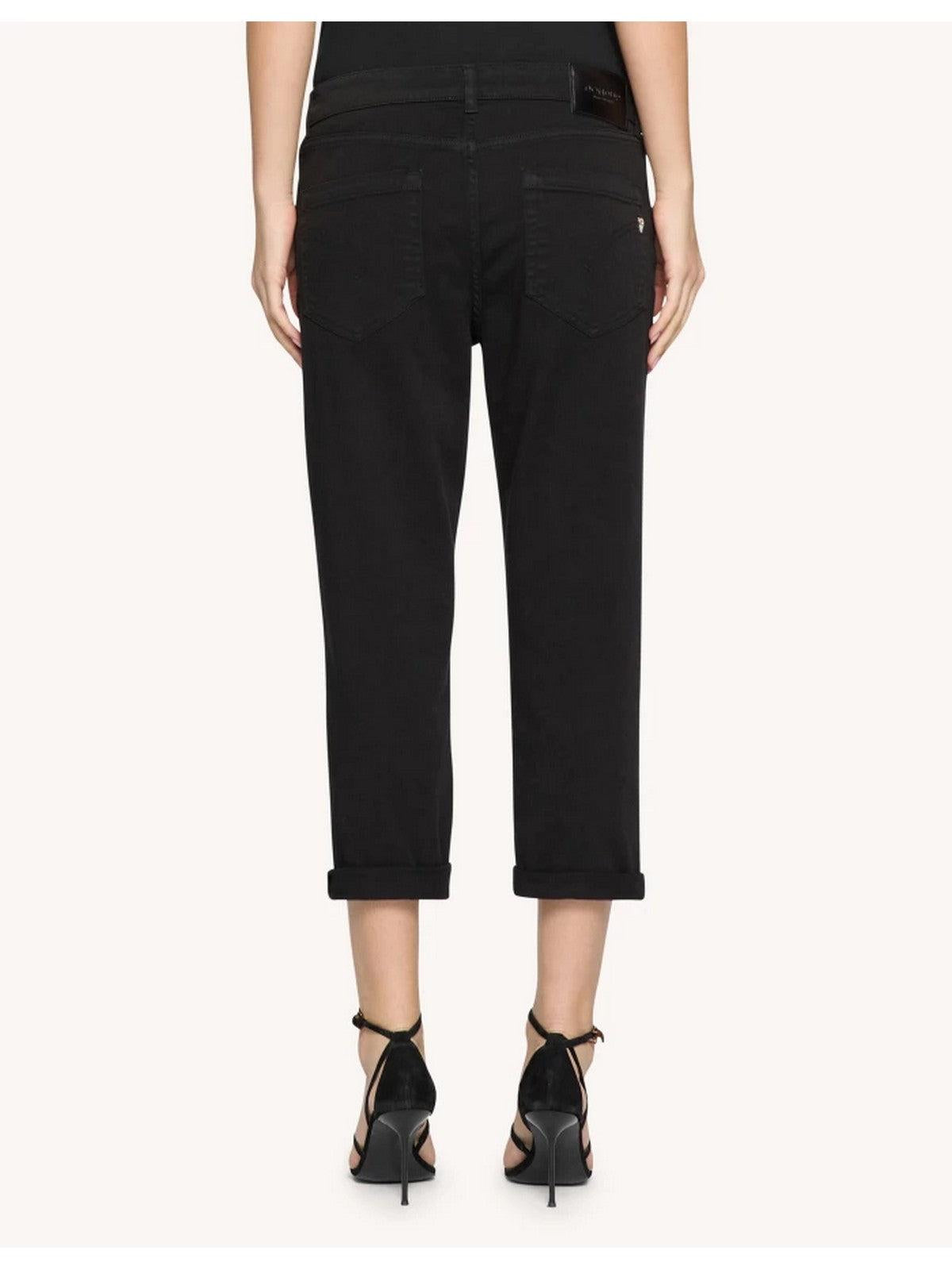 Pantalones DONDUP Koons Jewel para mujer DP268B BS0030D PTD 999 Negro - Estilo