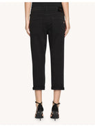 Pantalones DONDUP Koons Jewel para mujer DP268B BS0030D PTD 999 Negro - Estilo