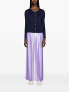 LIU JO WHITE Cardigan Donna MA4076MS49I 93831 Blu - Stilato