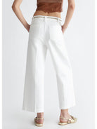 LIU JO BLACK Pantalone Donna CA4368T4264 X0256 Bianco - Stilato