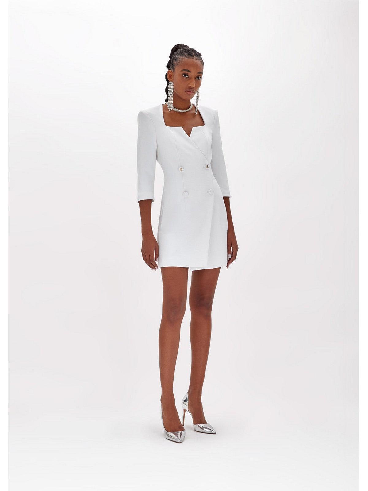 Vestido de mujer BLUGIRL RA4128T3191 14300 Blanco - Estilo