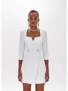 Vestido de mujer BLUGIRL RA4128T3191 14300 Blanco - Estilo