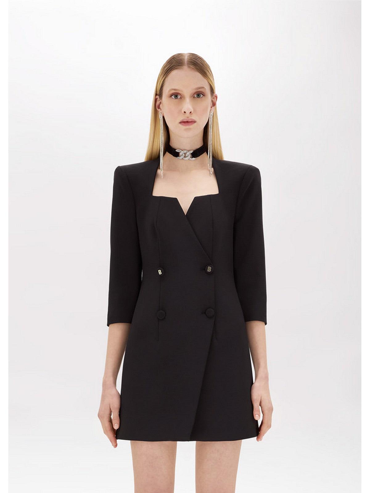 Γυναικείο Φόρεμα BLUGIRL RA4128T3191 22222 Μαύρο - Στυλιζαρισμένο