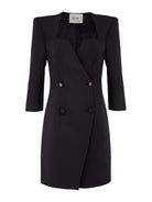 Γυναικείο Φόρεμα BLUGIRL RA4128T3191 22222 Μαύρο - Στυλιζαρισμένο