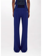 Pantalón de mujer BLUGIRL RA4130T3191 93943 Azul - Elástico