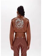 Chaqueta BLUGIRL para mujer RA4066P0356 71142 Marrón - Estilo