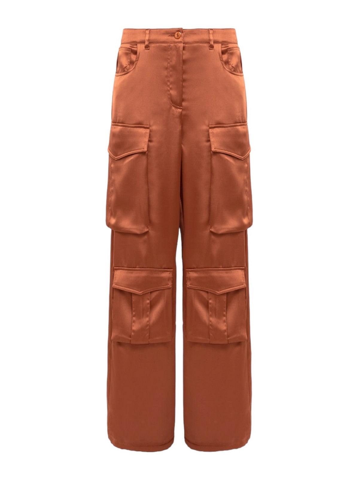 Pantalón de mujer BLUGIRL RA4113TS048 71142 Marrón - Elástico