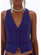 Chaleco de mujer BLUGIRL RA4127T3191 93943 Azul - Estilo