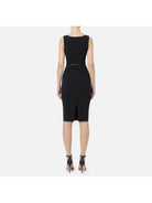 ELISABETTA FRANCHI Vestido de mujer AB60742E2 110 Negro - Estilo