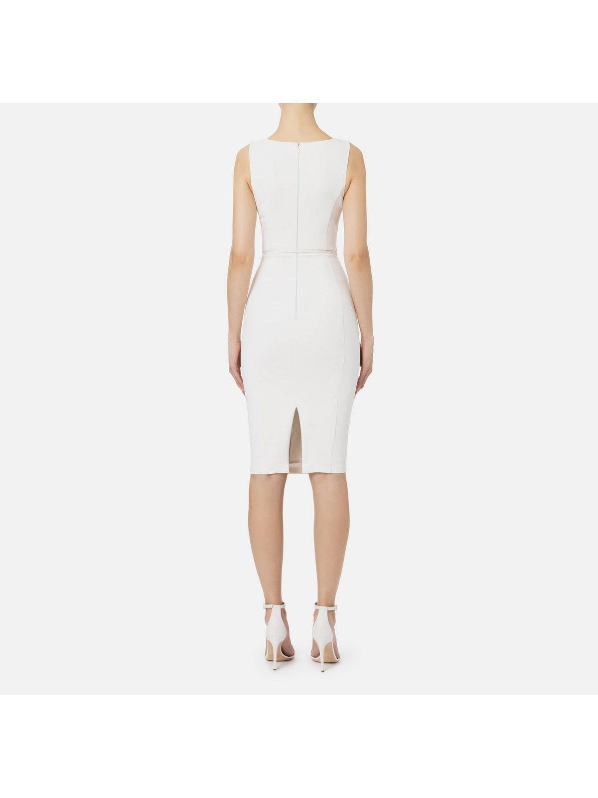 ELISABETTA FRANCHI Vestido de mujer AB60742E2 360 Marfil - Estilo