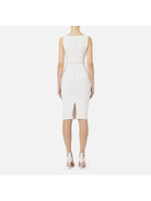 ELISABETTA FRANCHI Vestido de mujer AB60742E2 360 Marfil - Estilo