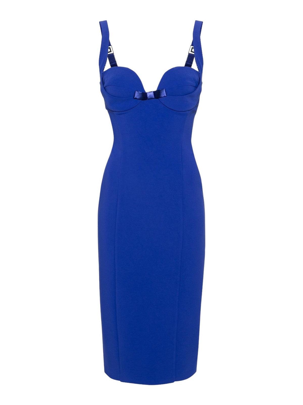 ELISABETTA FRANCHI Vestido de mujer AB65542E2 828 Azul - Estilo