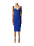 ELISABETTA FRANCHI Vestido de mujer AB65542E2 828 Azul - Estilo