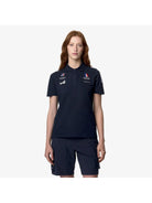 K-WAY T-Shirt e Polo Uomo Drosay Orient Express Team Ac K2131BW B29 Blu - Stilato