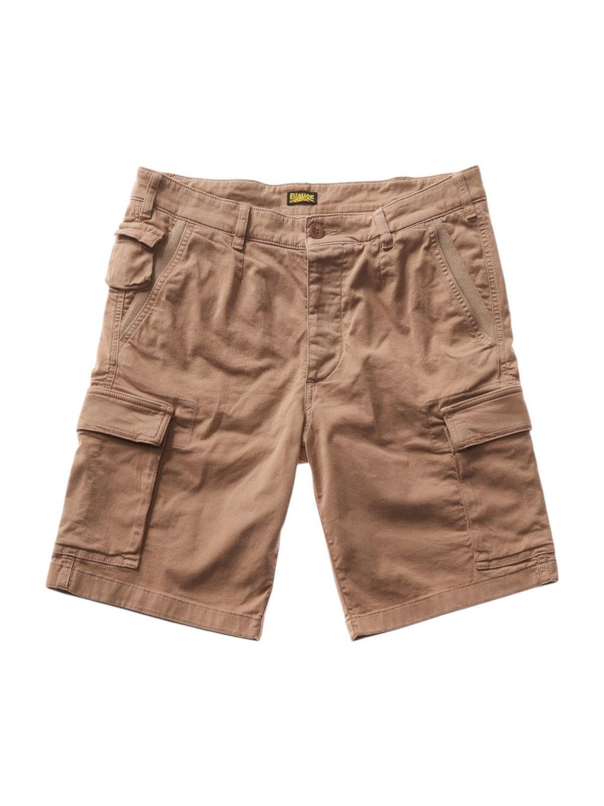 BLAUER Bermudas de hombre 24SBLUP04408 006855 287 Marrón - Styled