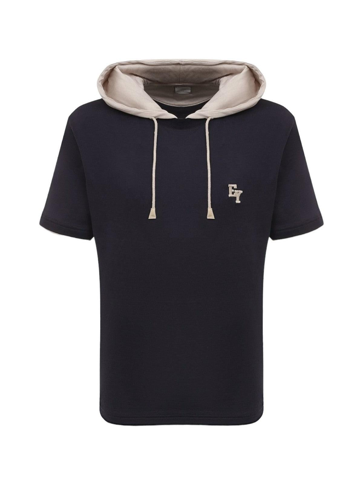 ELEVENTY Ανδρικό T-Shirt και Πόλο I75TSHI05 TES0I202 11-02 Μπλε - Στυλιζαρισμένο