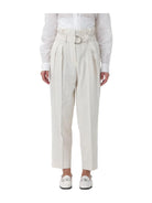 LIU JO BLACK Pantalone Donna CA4320T3790 N9037 Bianco - Stilato