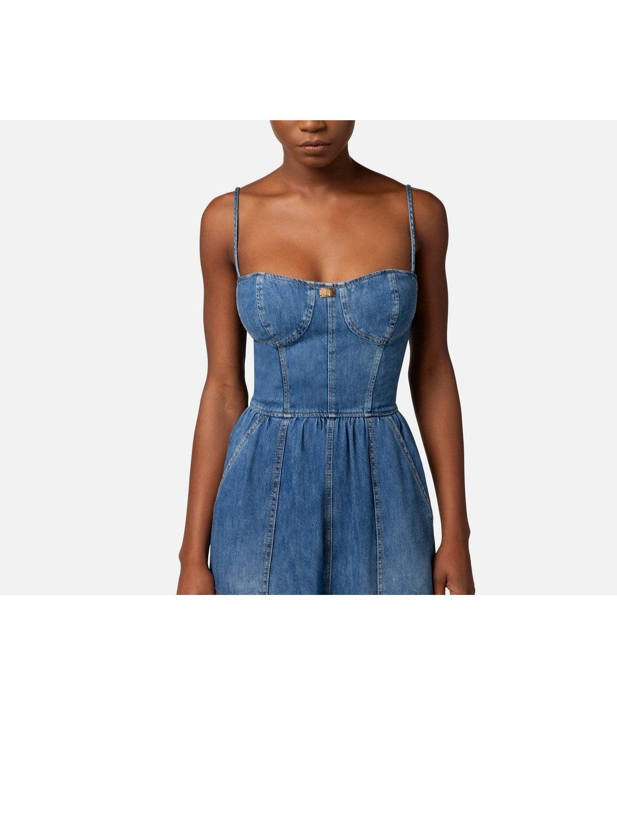 Chándal de mujer ELISABETTA FRANCHI TJ29D41E2 104 Azul - Estilo