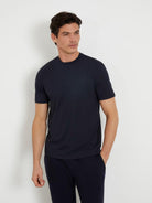 GUESS SPORT T-Shirt e Polo Uomo SS ALPHY T-SHIRT Z2YI11 J1314 DPM Blu - Stilato
