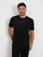 GUESS SPORT T-Shirt e Polo Uomo SS ALPHY T-SHIRT Z2YI11 J1314 JBLK Nero - Stilato