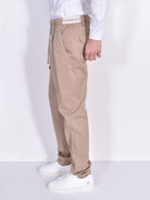 Pantalones de hombre ELEVENTY I70PANE02 TET0G002 04 Marrón - Estilo