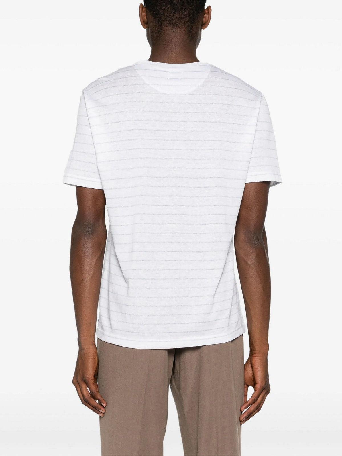 Camiseta y polo ELEVENTY para hombre I75TSHI11 TES0I067 01-02 Blanco - Estilo