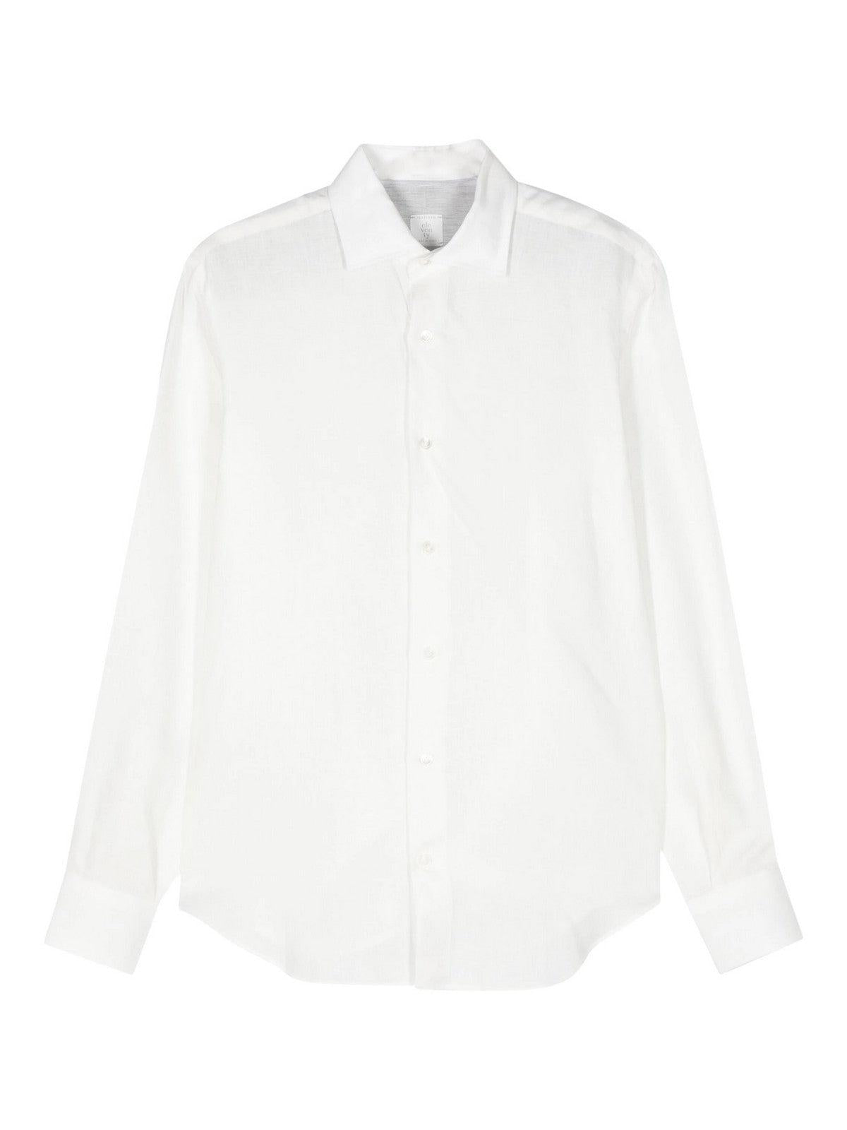 Camisa de hombre ELEVENTY I75CAMH11 TES0I165 01 Blanco - Estilo